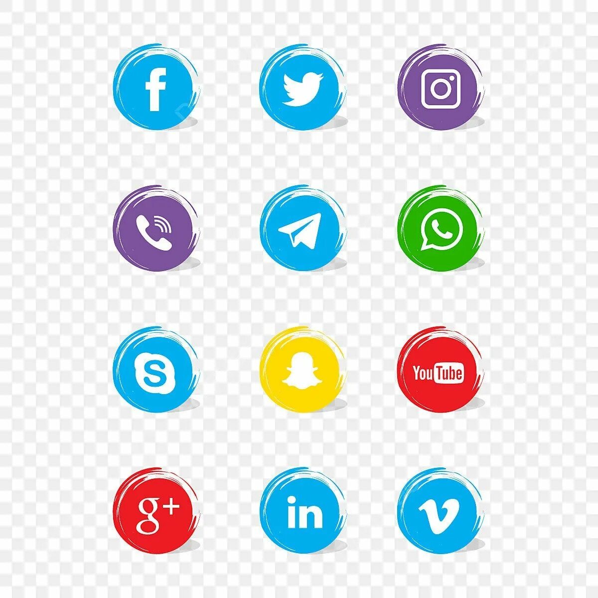 Кнопки мессенджеров. Социальные иконки. Иконки соц сетей. Круглые значки соц сетей. Набор иконок социальных сетей.