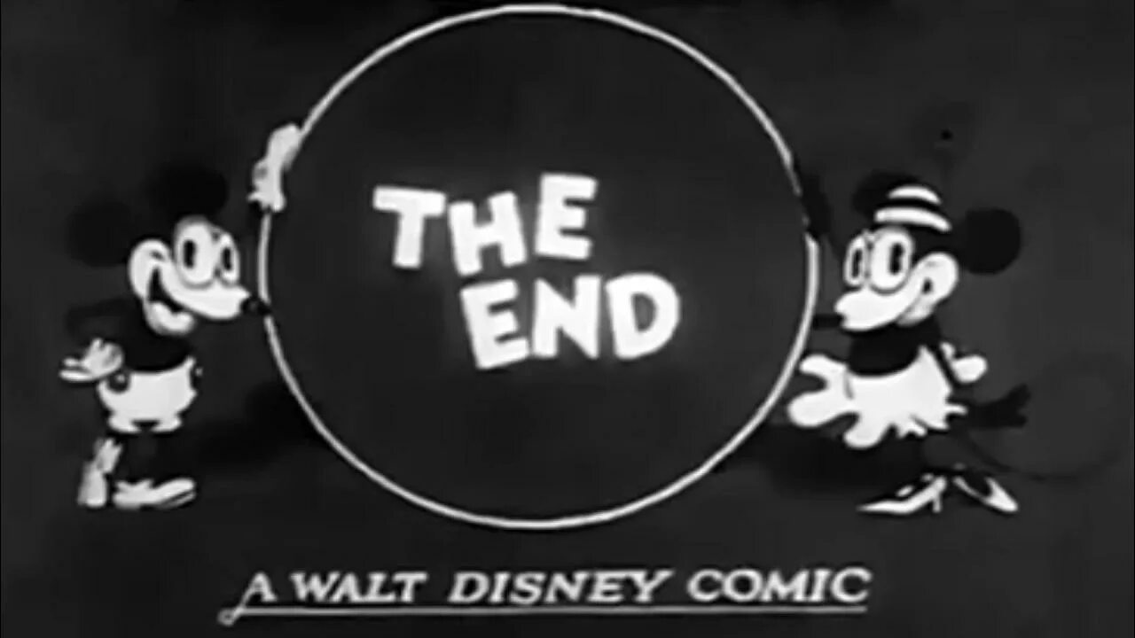 The end get him. Микки маус the end. конец микки маус. the end анимация из мультфильмов. the end a walt disney production mickey mouse.