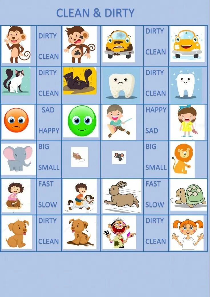 Clean ugly. Карточки на английском clean. clean and dirty worksheets. грязный на английском языке. clean or dirty worksheet.