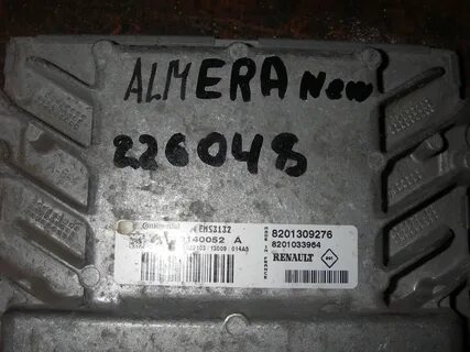 Номер двигателя альмера
