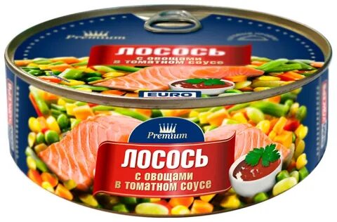 Лосось с овощами в томатном соусе