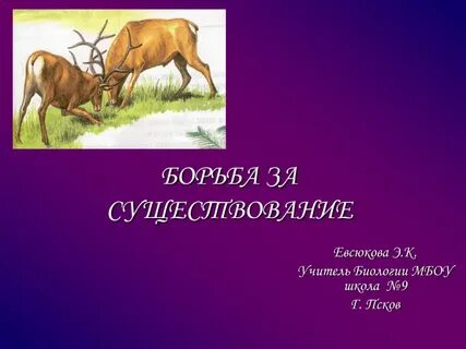 Борьба биология