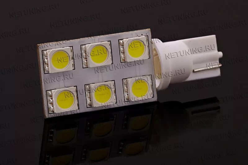 Светодиодные лампы netuning. Netuning w5w-6sg.