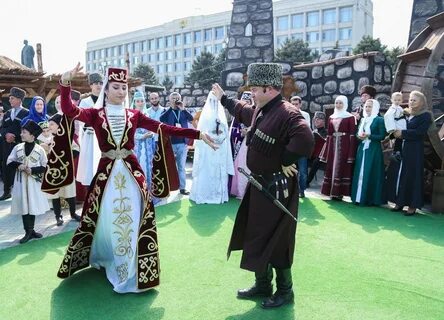 Национальные костюмы народов кавказа