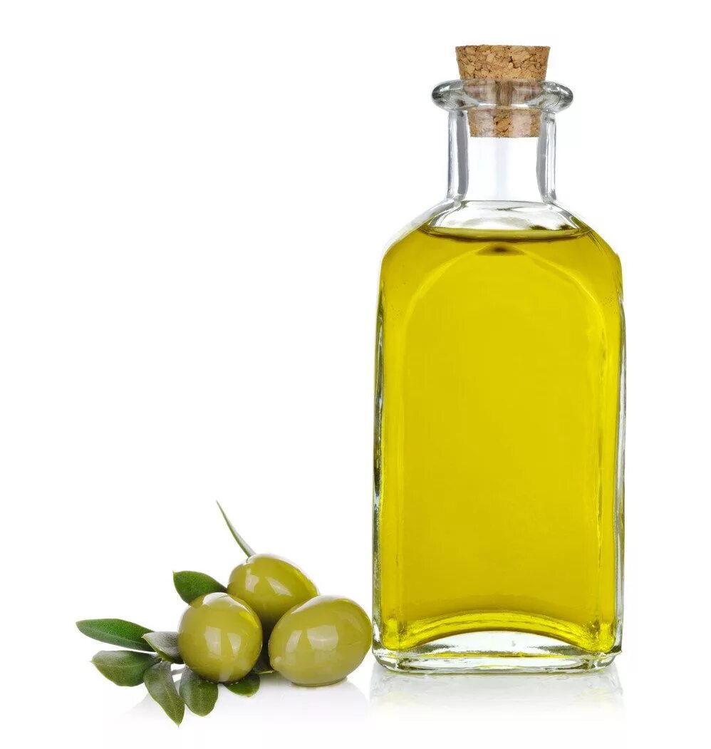 A bottle of olive oil