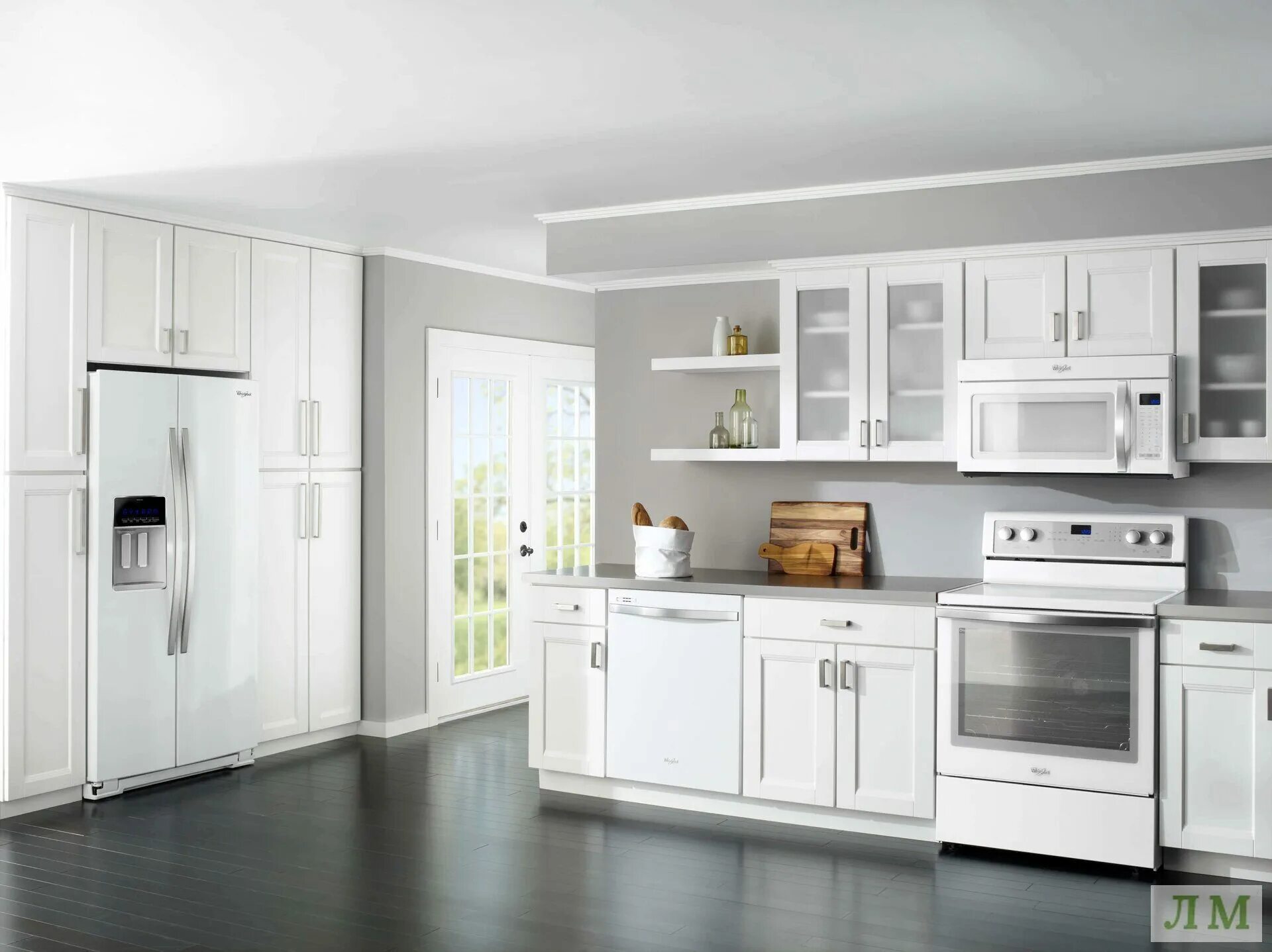 Home Kitchen remodel cost, Kitchen soffit, White kitchen appliances
