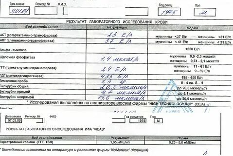 Сдать анализы на гепатит b c