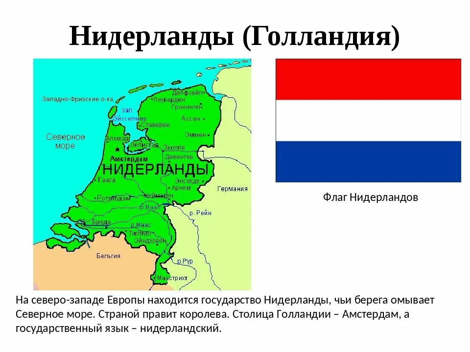 Другое название нидерландов