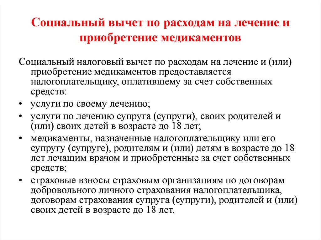 Налоговый вычет ип без работников. Перечень документов для возврата налога при лечении. Вычет на лечение. Налоговый вычет на лечение. Вычет на медицинские услуги документы.