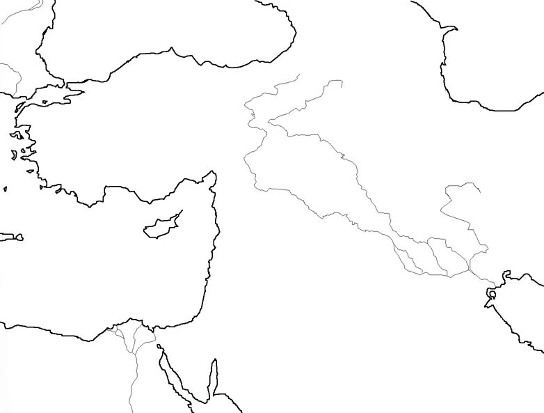 Контурная карта древнего востока. Пустая карта ближнего Востока. Пустая карта малой Азии. Контурная карта ближнего Востока. Пустая карта Востока.