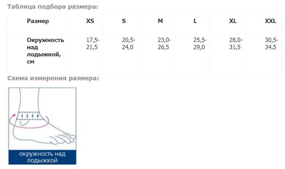 Бандаж Orto ban 400. Бандаж на голеностопный сустав Orto ban 400. Бандаж на голеностопный сустав Орто бан 400 подобрать размер. Таблица размеров бандажа голеностопного Orto ban 400.