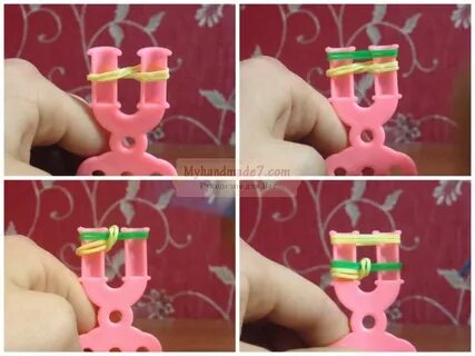 Фигурки из резиночек на рогатке для начинающих