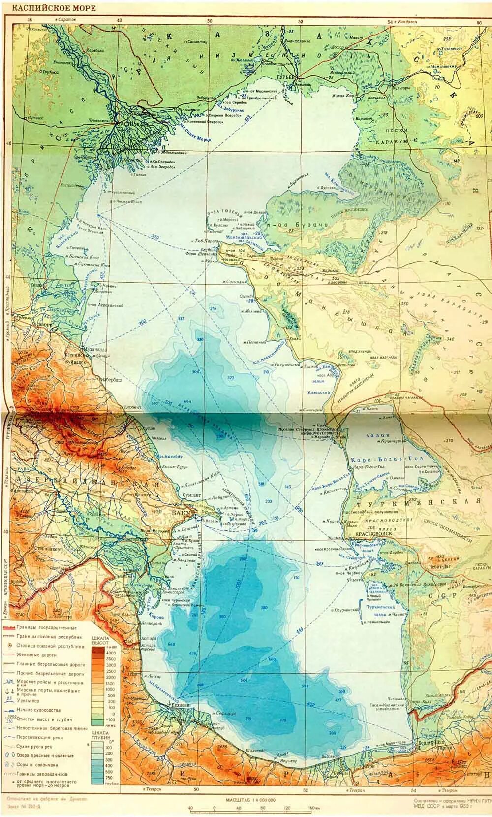 Каспийское море на карте. Карта глубин Каспийского моря. Каспийское море на карте России. Курорты на Каспийском море карта побережья.
