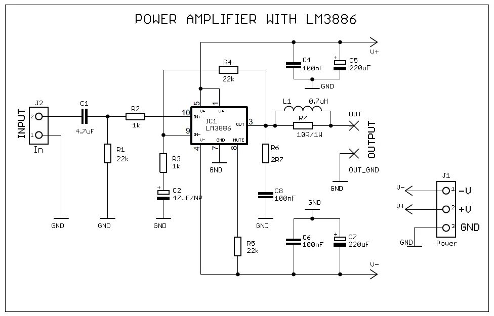 Плавное звучание. Lm3886 схема усилителя мощности. Мостовой усилитель на lm3886. Усилитель лм3886 даташит. Схема усилителя звука 50 ватт.