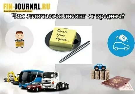 Отличие лизинга от кредита