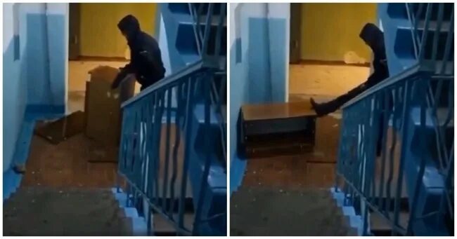 В Подъезде Видео
