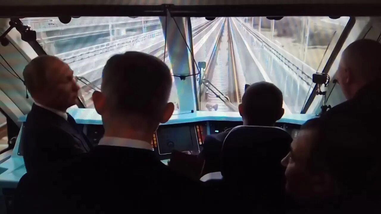 Сколько едет поезд по крымскому мосту