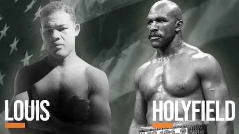 Louis and Holyfield fought decades apart, but what would happen in a fantas...