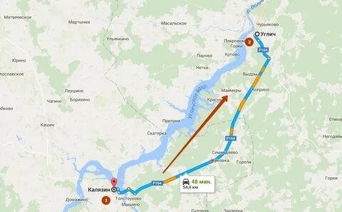 Сколько часов ехать до рыбинска