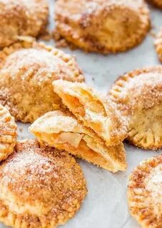 Печенье с яблоками и корицей в духовке