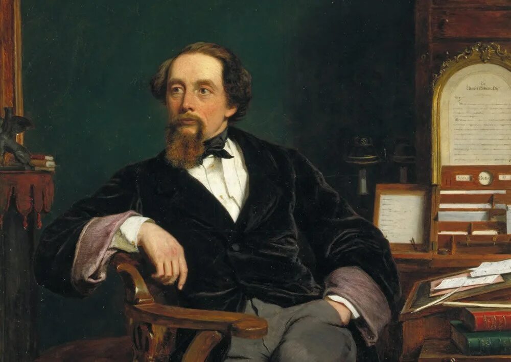 Английский писатель романов. Charles Dickens.