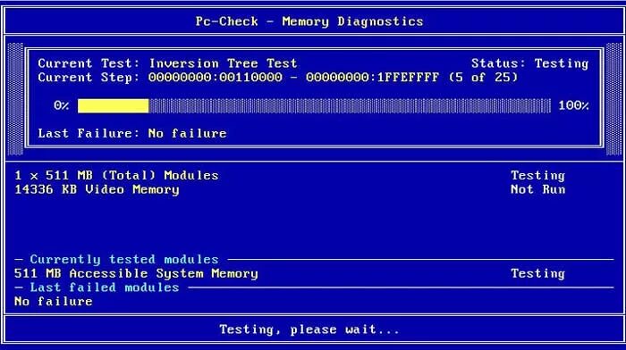 Memory diagnostic tool