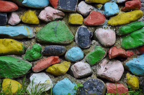 Colorful stone