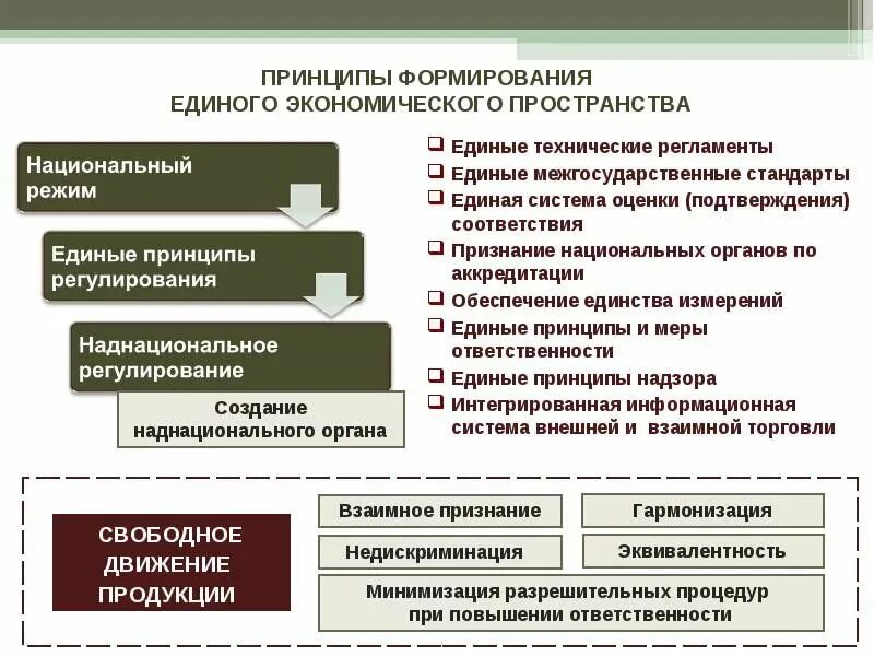 Принцип единства конституция рф. Принцип единого экономического пространства. ЕЭП принципы функционирования. Принцип обеспечения единого экономического пространства РФ. Принцип единства экономического пространства.