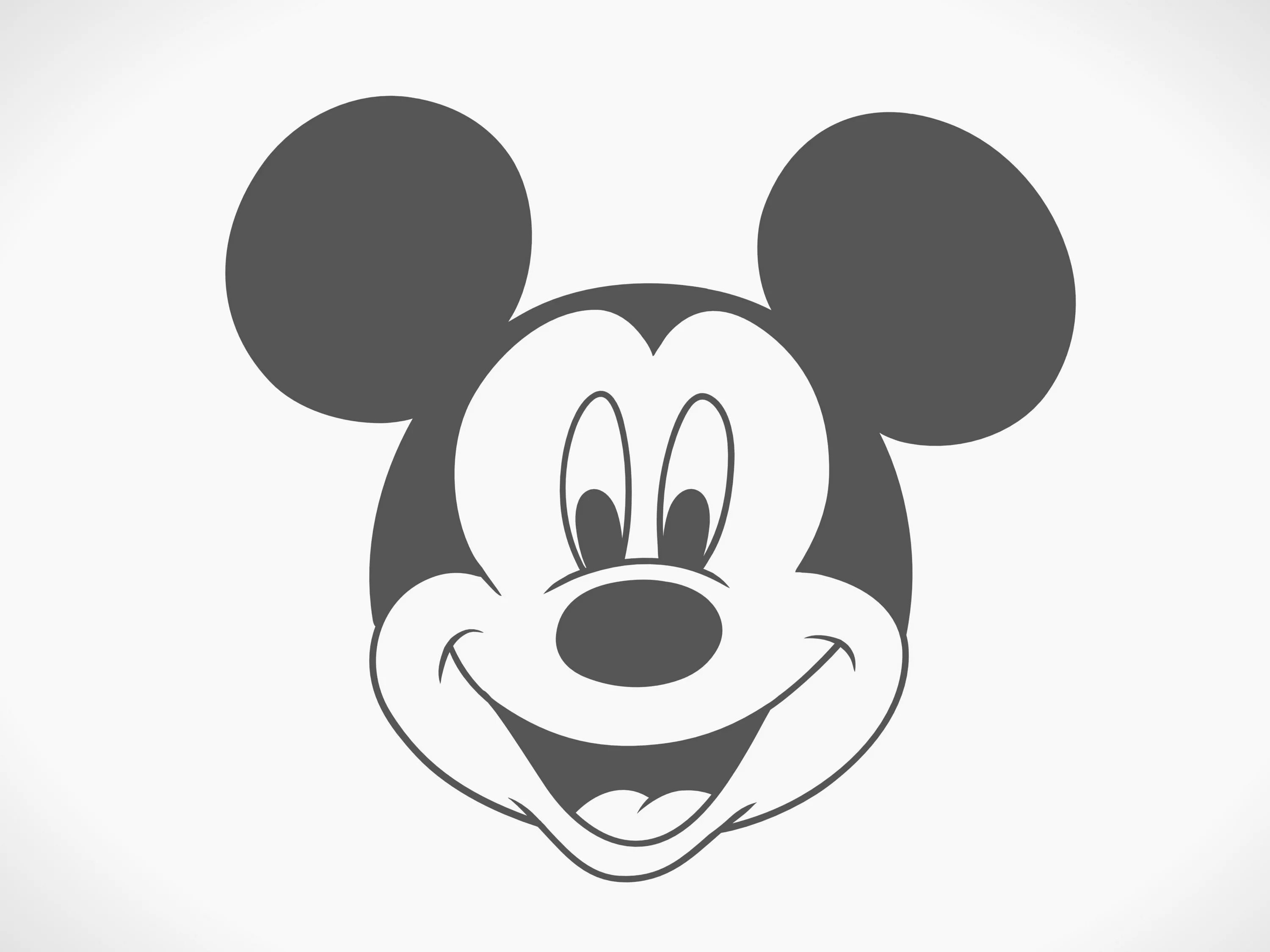 Mickey mouse rebrushed