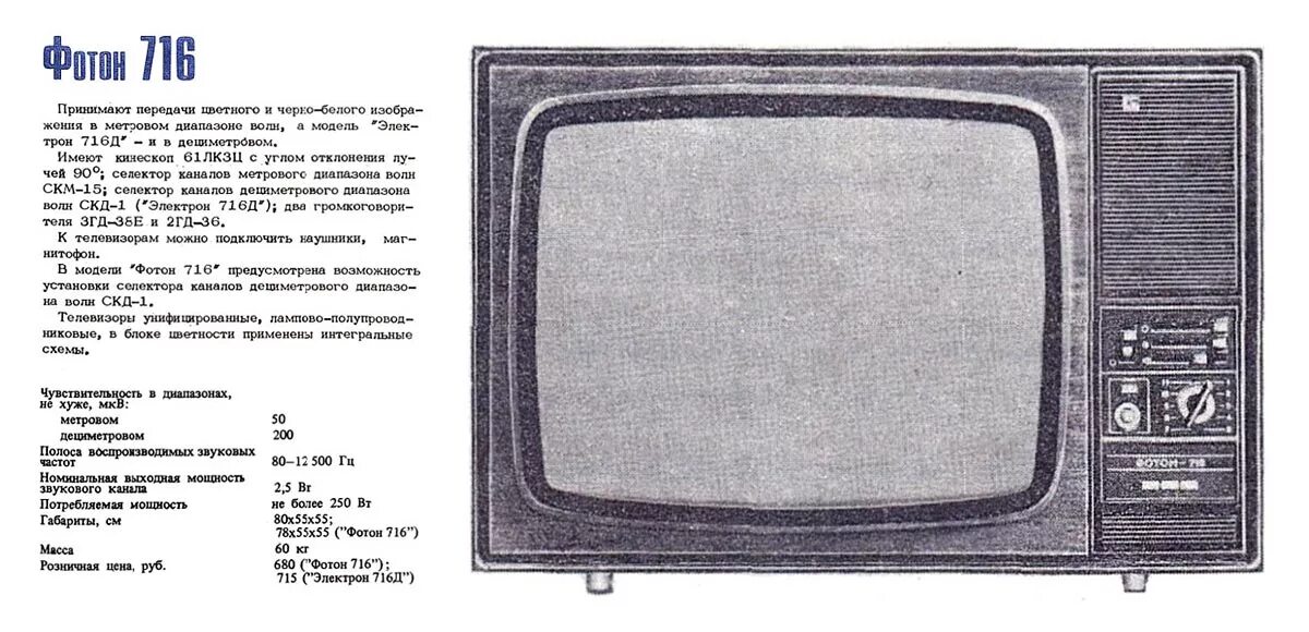 Телевизоры характеристики описание. Советский телевизор Фотон 716. Цветной телевизор Фотон 716. Цветной телевизор Фотон 225 ламповый. Телевизор ламповый Фотон 716.