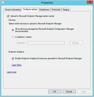 Microsoft configuration