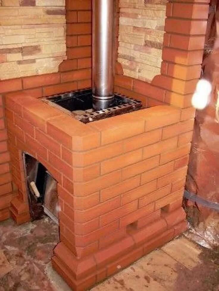 Кирпич вокруг печи. Кирпич вокруг печи. Обкладка печи термофор кирпичом. Кирпич вокруг печи. Отделка печи в бане кирпичом.
