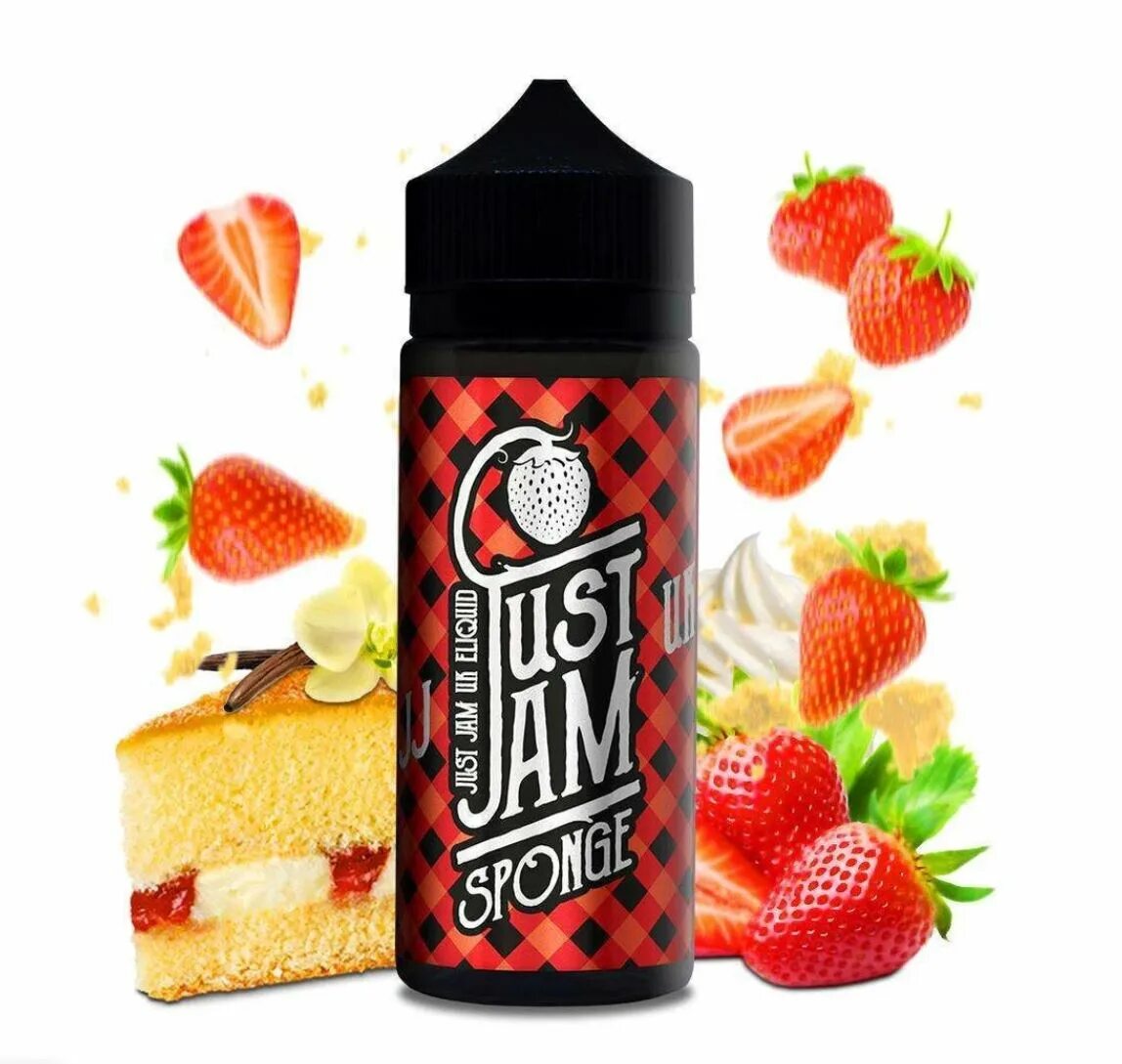 Jam line. Жидкость just jam sponge - lemon 120 мл. just jam sponge 60мл. just jam sponge 100мл. just jam original.