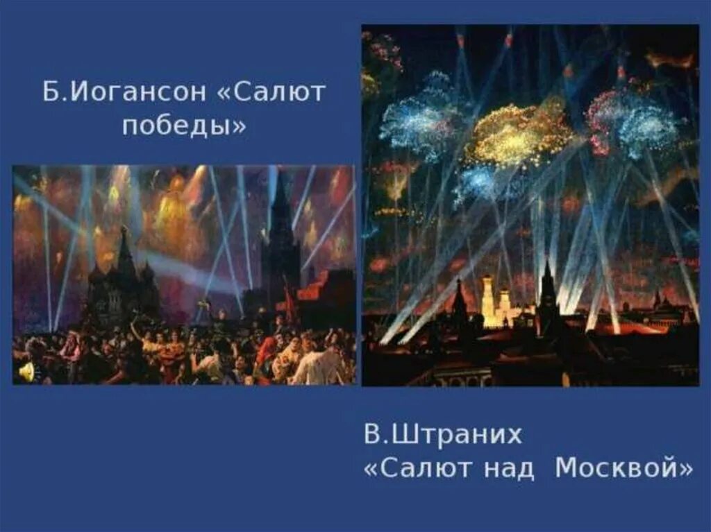 Салют победы минус. Б Иогансон салют Победы 1947. Картина в Штраниха салют Победы. Штраних салют Победы.