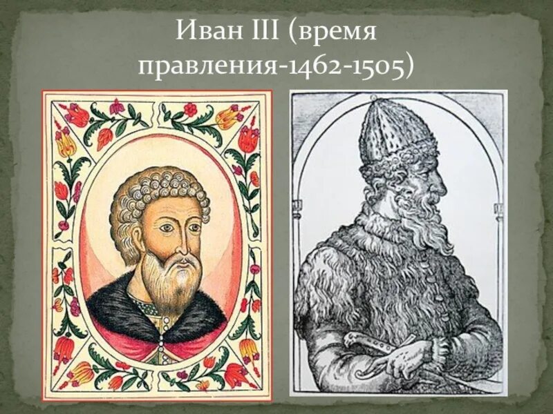Правление Ивана III Великого 1462 - 1505 гг.. Время правления Ивана 3. Иваны всех стран