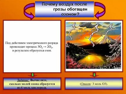 Роль природы в грозе