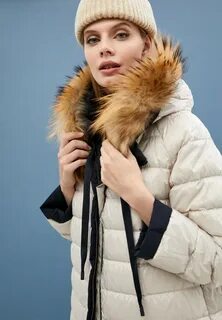 Куртка max mara с мехом женская