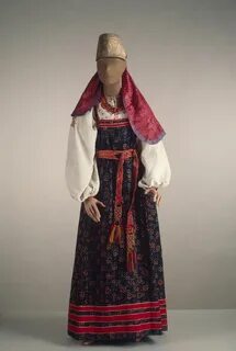 Одежда женский народный