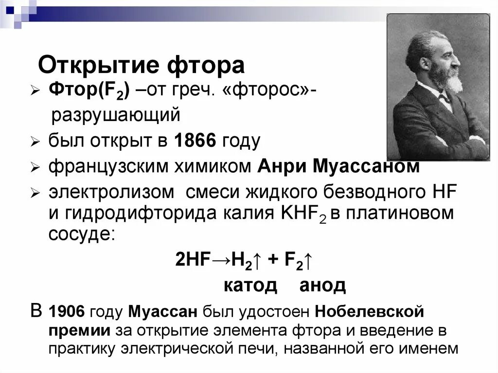 Как получают фтор. История открытия фтора. Анри Муассан фтор. Открыватель фтора. Открытие фтора кратко.