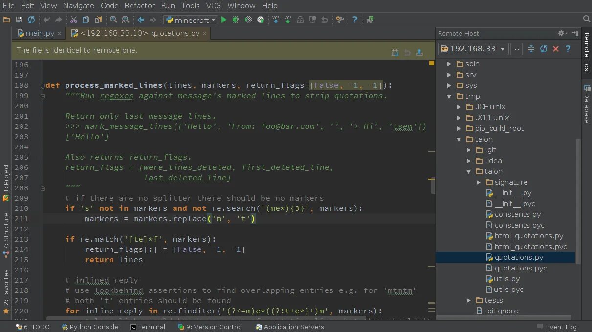 PYCHARM цикл. Версии PYCHARM. PYCHARM Linux. INTELLIJ idea Terminal. File is being edited