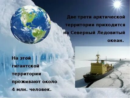 Арктический занимаемые территории