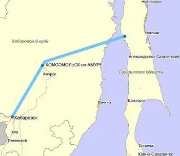 Расстояние комсомольск амурск