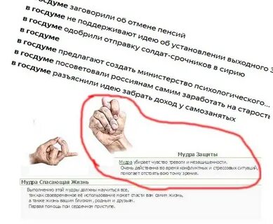 Мудра спасающая