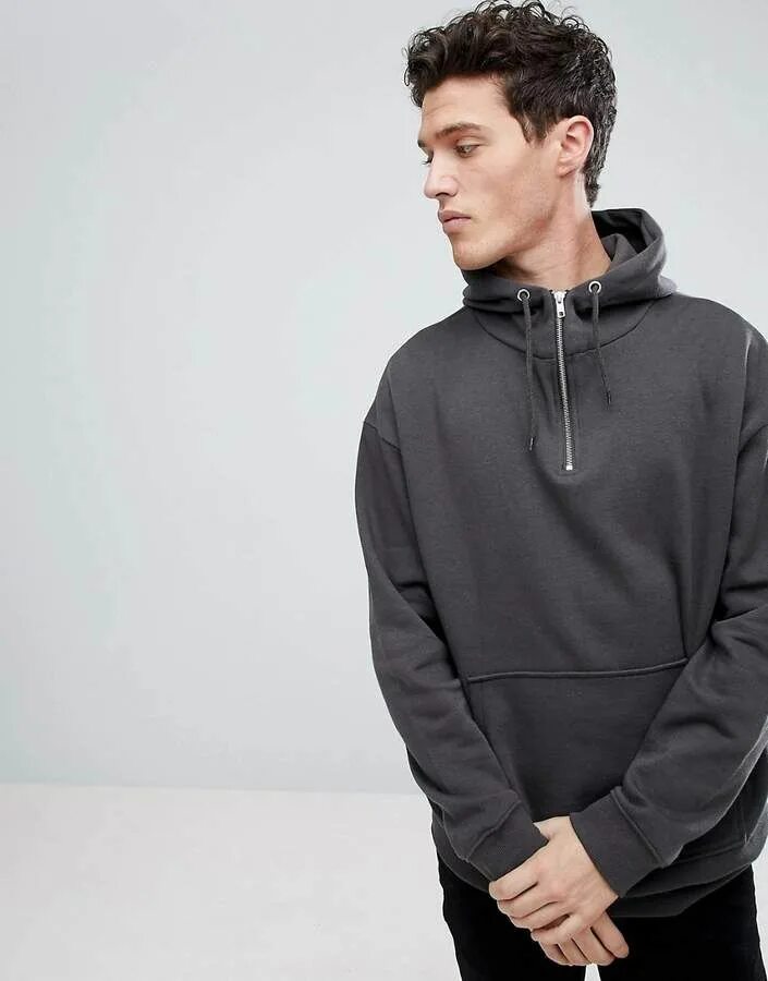 Худи серого цвета. New look худи. мужская худи new look man. dark grey hoodie asos. темно серое худи.