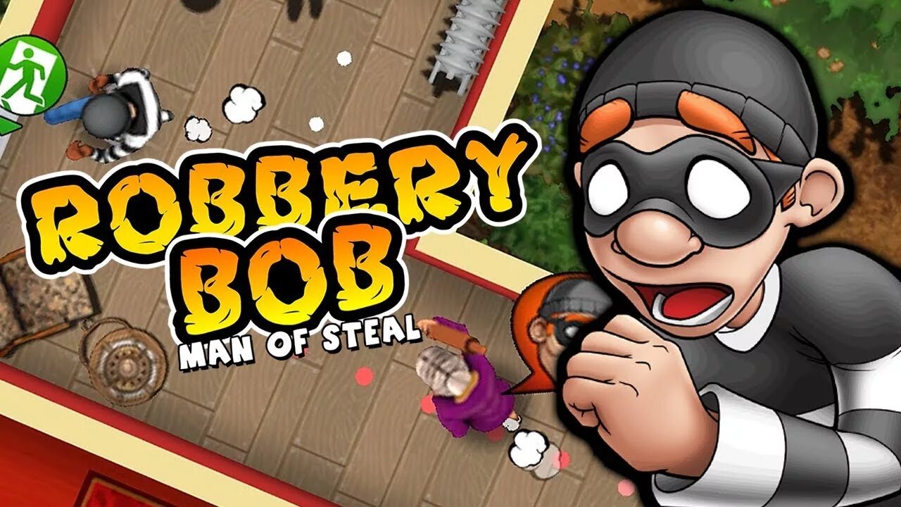 Видео игры боб. Игра Robbery Bob. Воришка Боб 1.