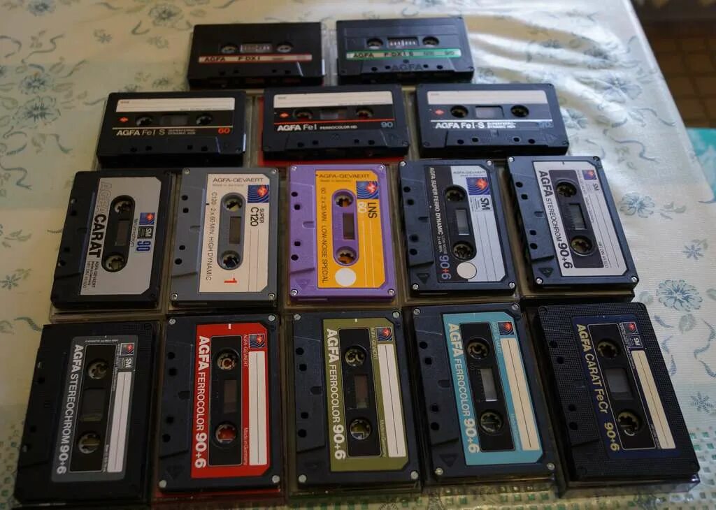 15 кассет