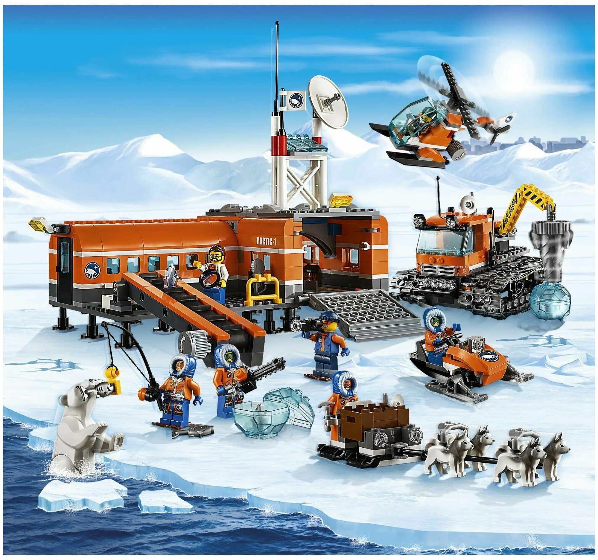 лего арктика 60195. лего арктика 60062. лего сити арктика 60195. вв4592. Lego city arctic expedition 60194.