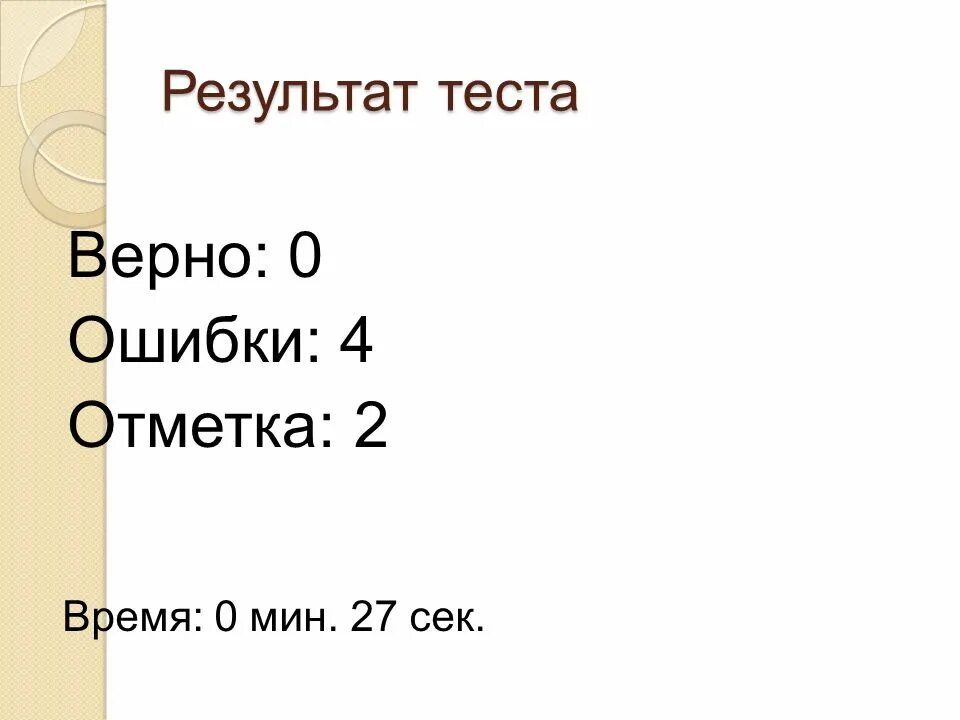 Тест итог года. Альбом результат теста. Результат теста 40 лет.