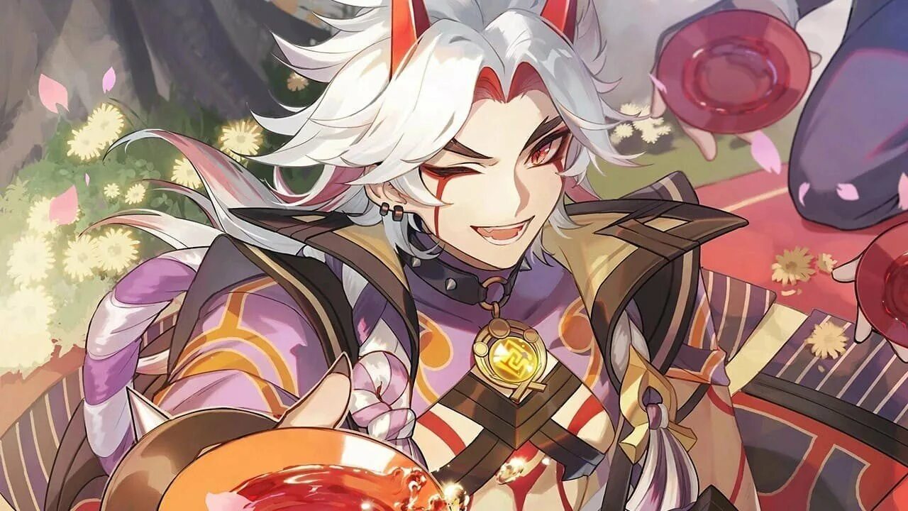 Итто геншин импакт. Аратаки итто геншин арт. Итто геншин импакт персонаж. Итто геншин арт. Итто фулл.