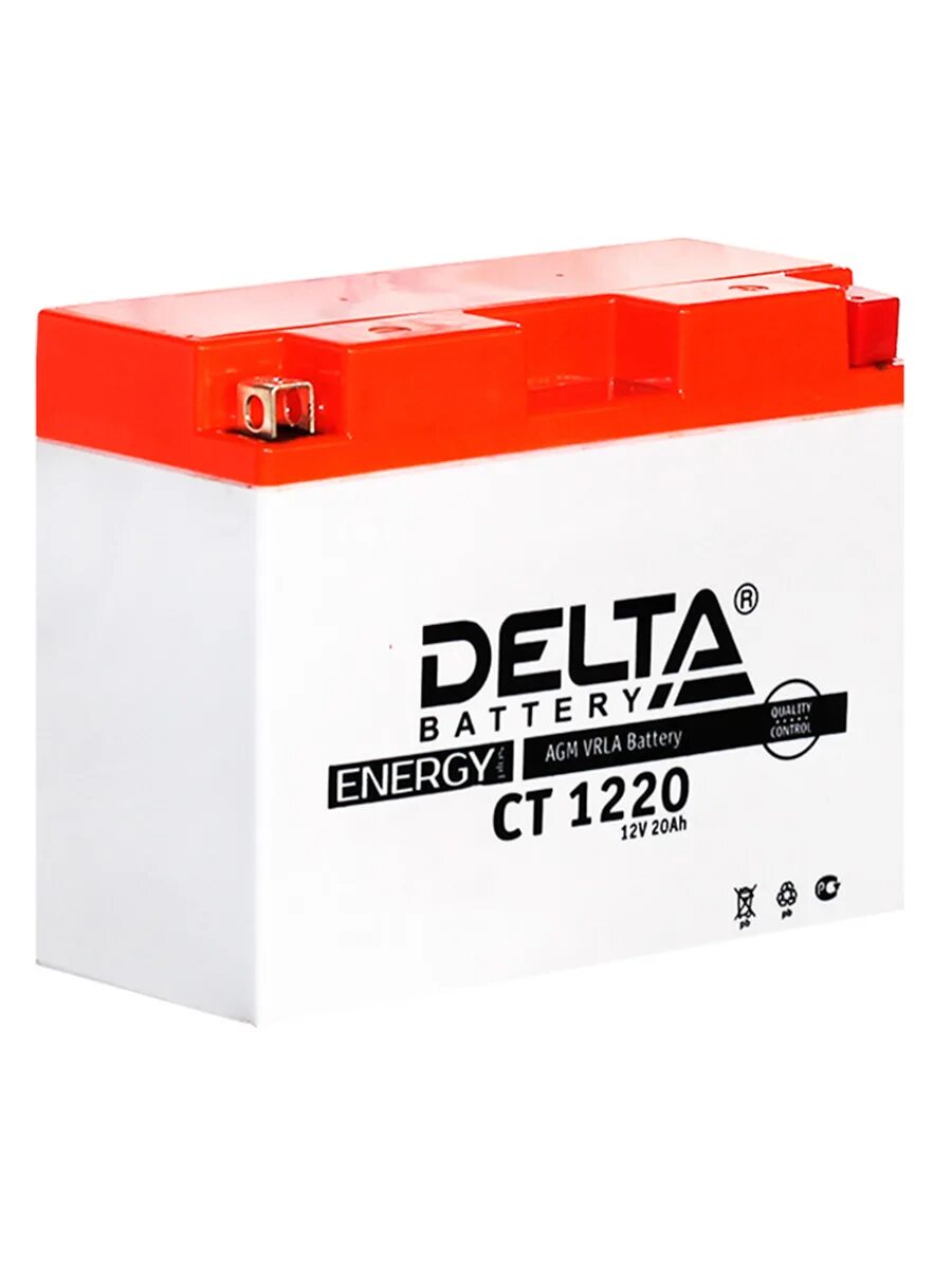 Купить аккумулятор н н. Delta CT 1220.1 (12в/20ач). АКБ Дельта 12в для квадроцикла. АКБ Delta 12v 20ah. АКБ Дельта 1220.